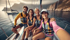 grupo de navegación en Alicante y Tabarca